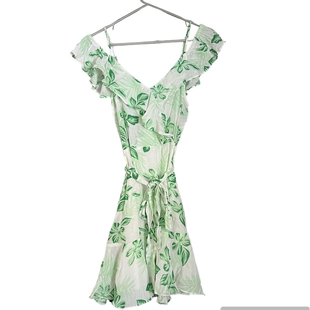 French Kiss | Plant Leaf Dress | EUC | Size S
